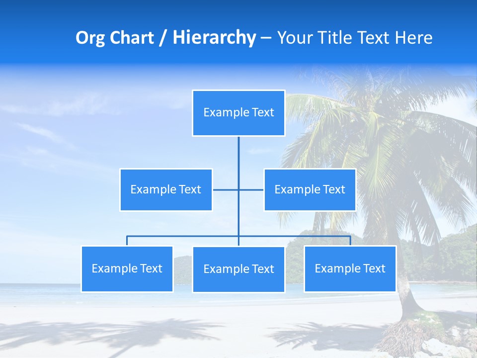 Paradise Coast Sun PowerPoint Template