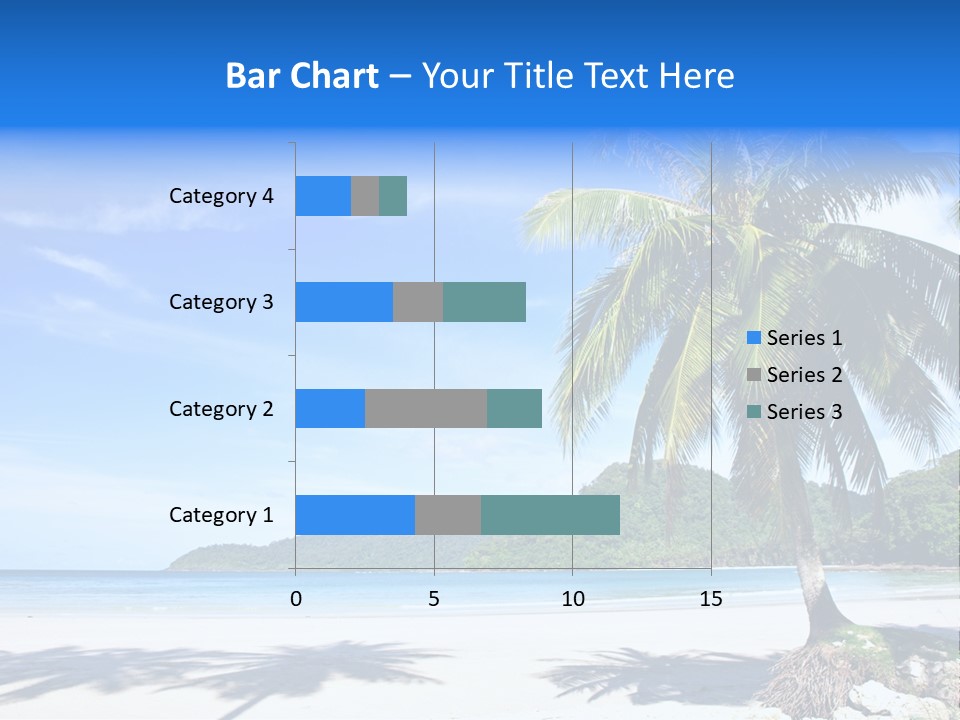 Paradise Coast Sun PowerPoint Template