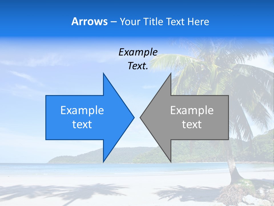 Paradise Coast Sun PowerPoint Template