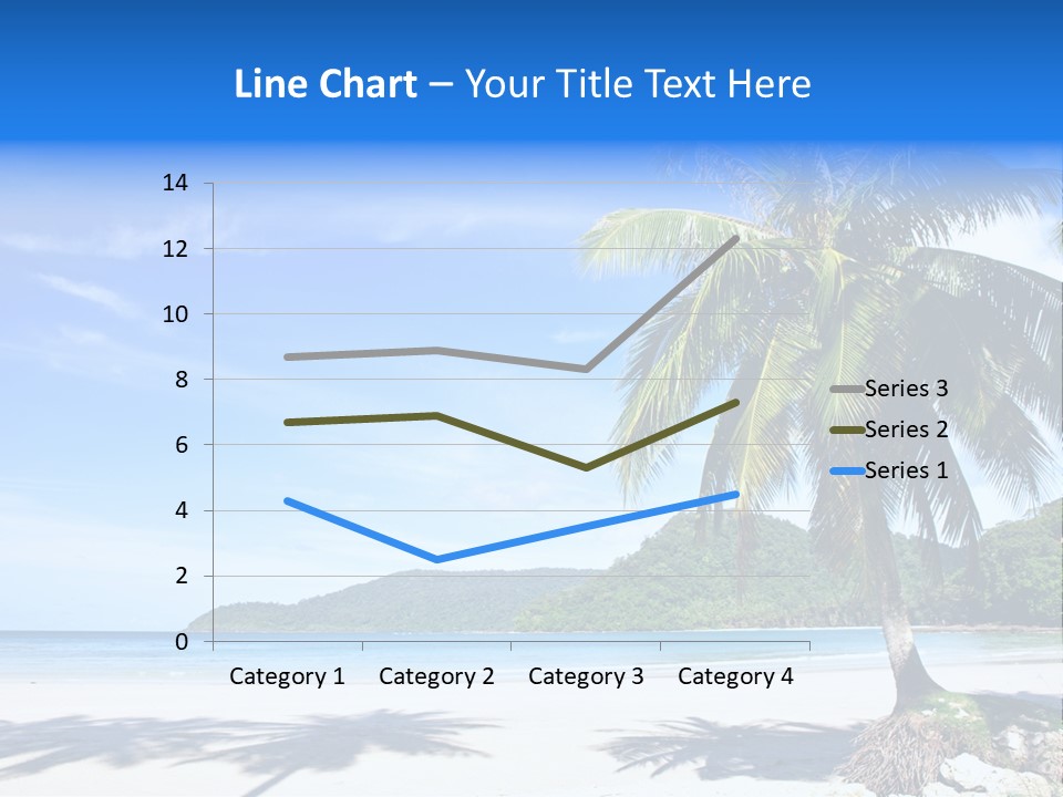 Paradise Coast Sun PowerPoint Template