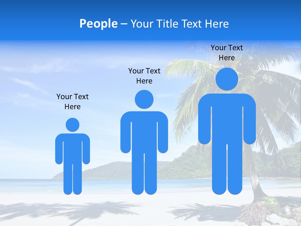 Paradise Coast Sun PowerPoint Template