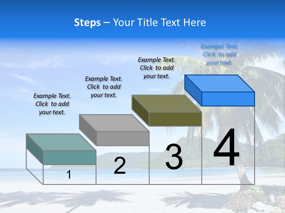 Paradise Coast Sun PowerPoint Template
