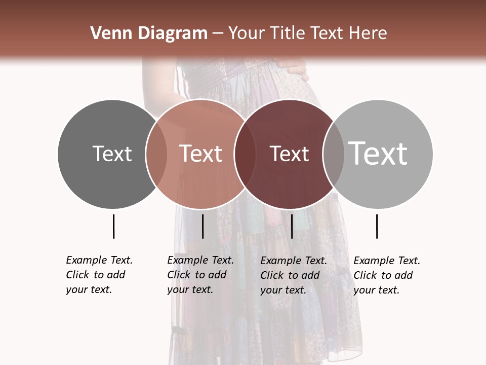 Waiting Pregnancy Girl PowerPoint Template