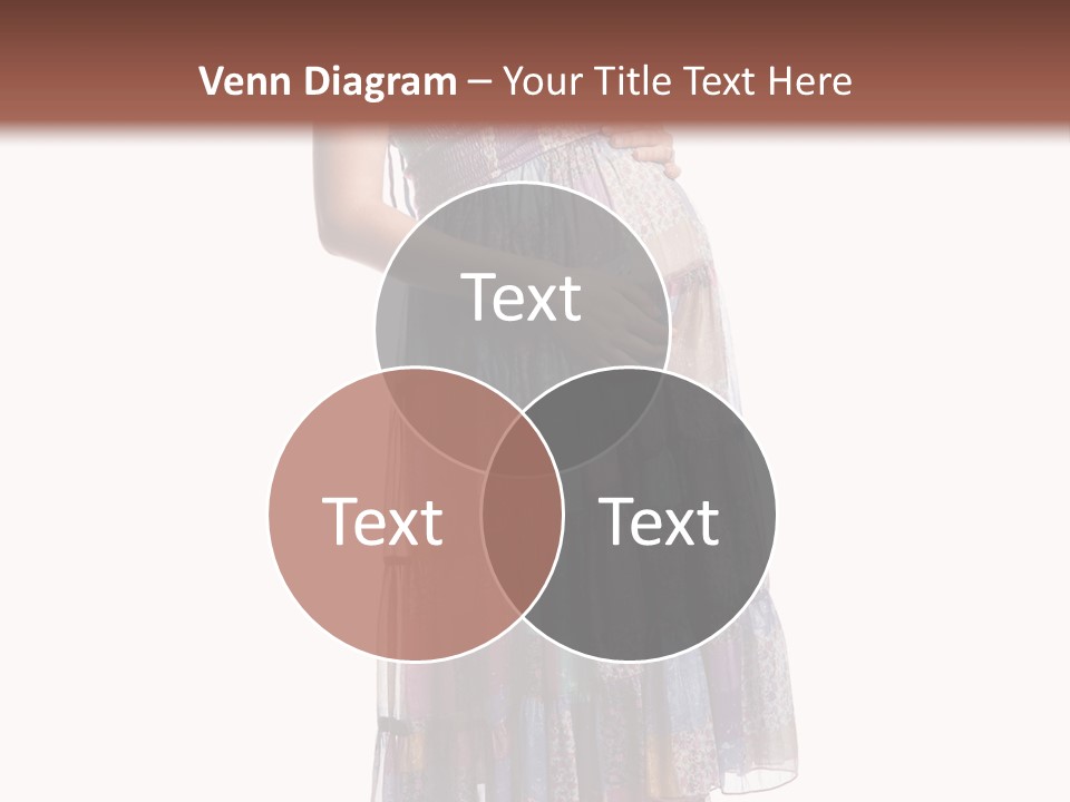 Waiting Pregnancy Girl PowerPoint Template