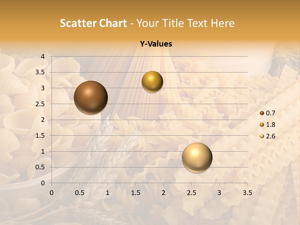 A Bunch Of Different Types Of Pasta On A Table PowerPoint Template