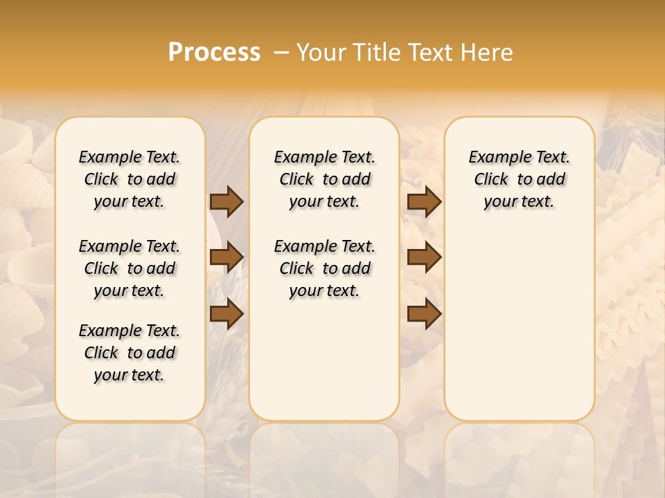 A Bunch Of Different Types Of Pasta On A Table PowerPoint Template