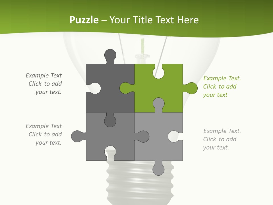 Concepts White Inspiration PowerPoint Template