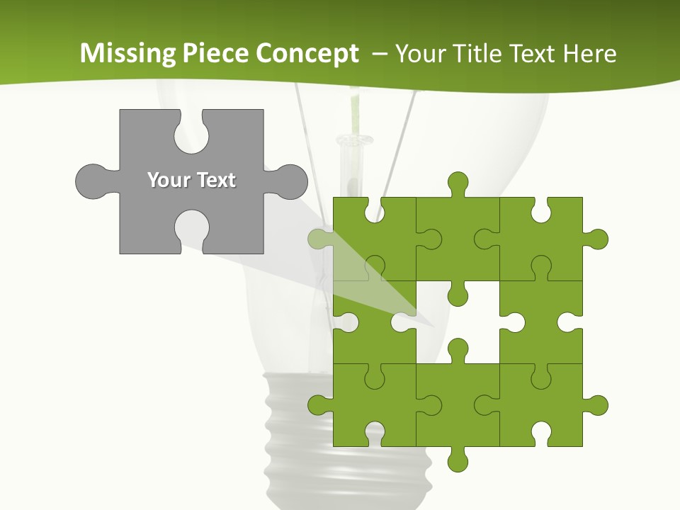 Concepts White Inspiration PowerPoint Template