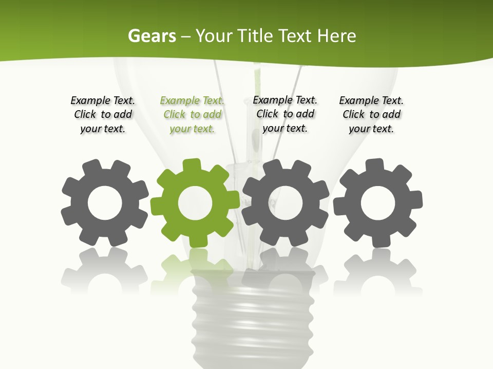 Concepts White Inspiration PowerPoint Template