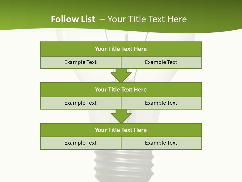 Concepts White Inspiration PowerPoint Template