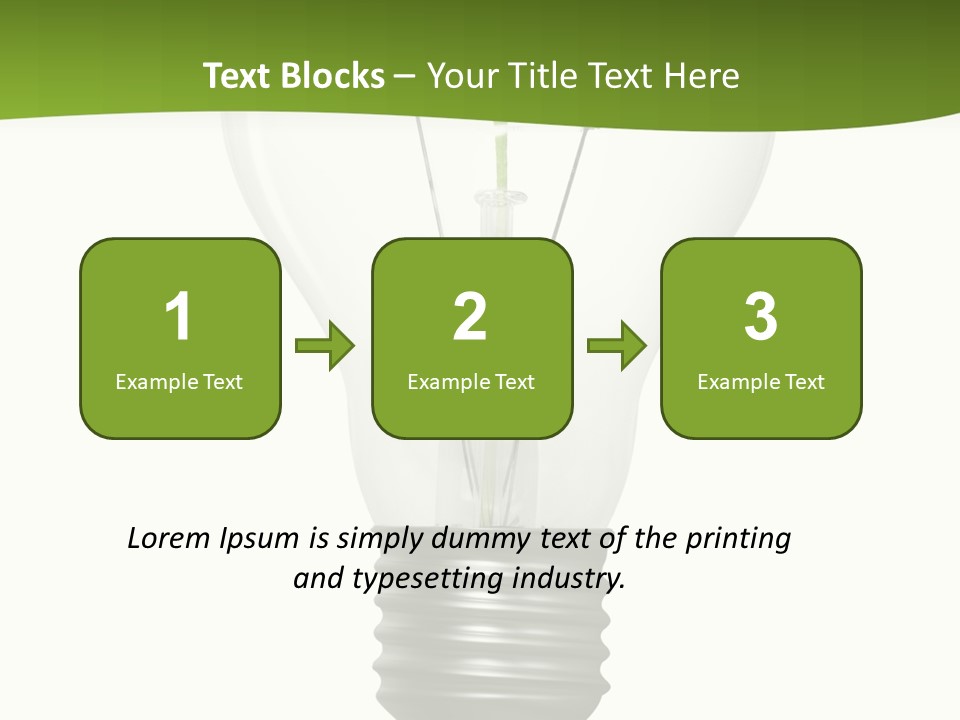 Concepts White Inspiration PowerPoint Template