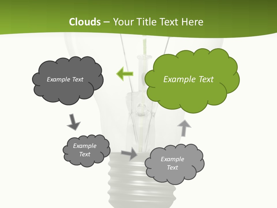 Concepts White Inspiration PowerPoint Template