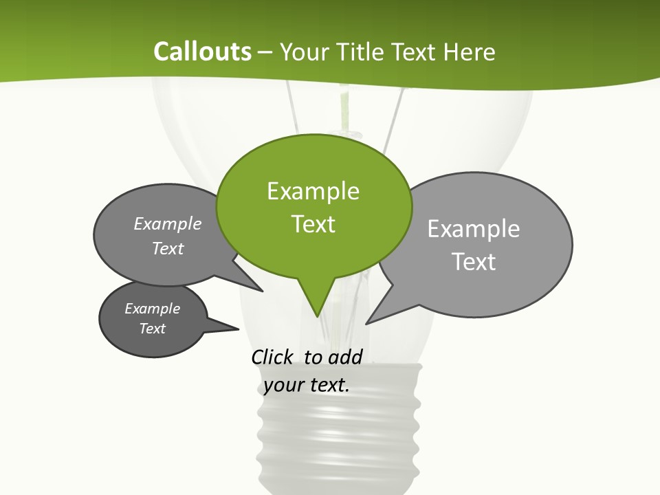 Concepts White Inspiration PowerPoint Template