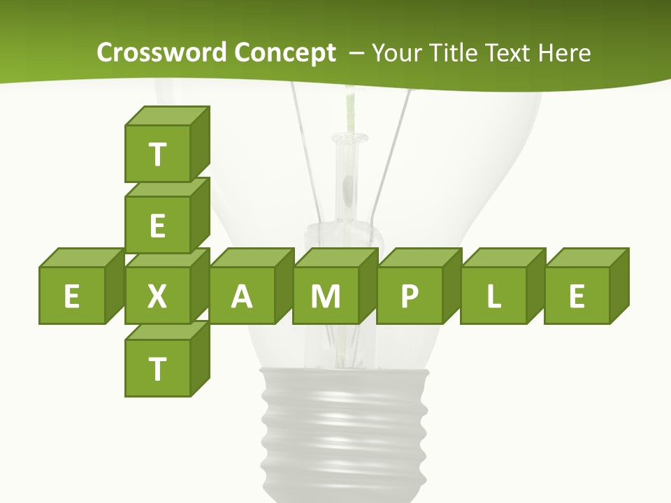 Concepts White Inspiration PowerPoint Template