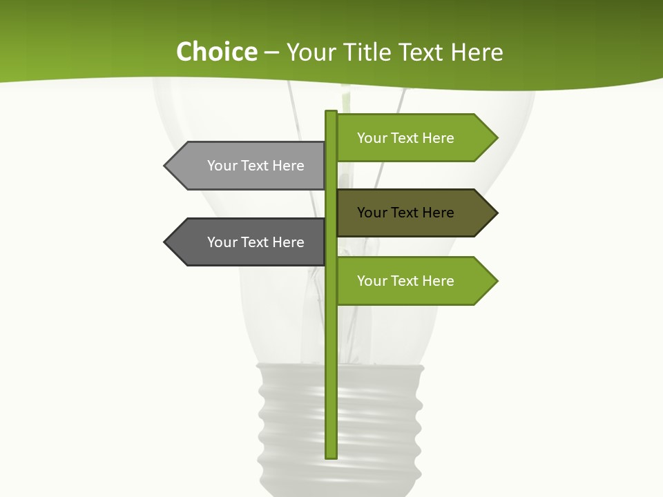 Concepts White Inspiration PowerPoint Template