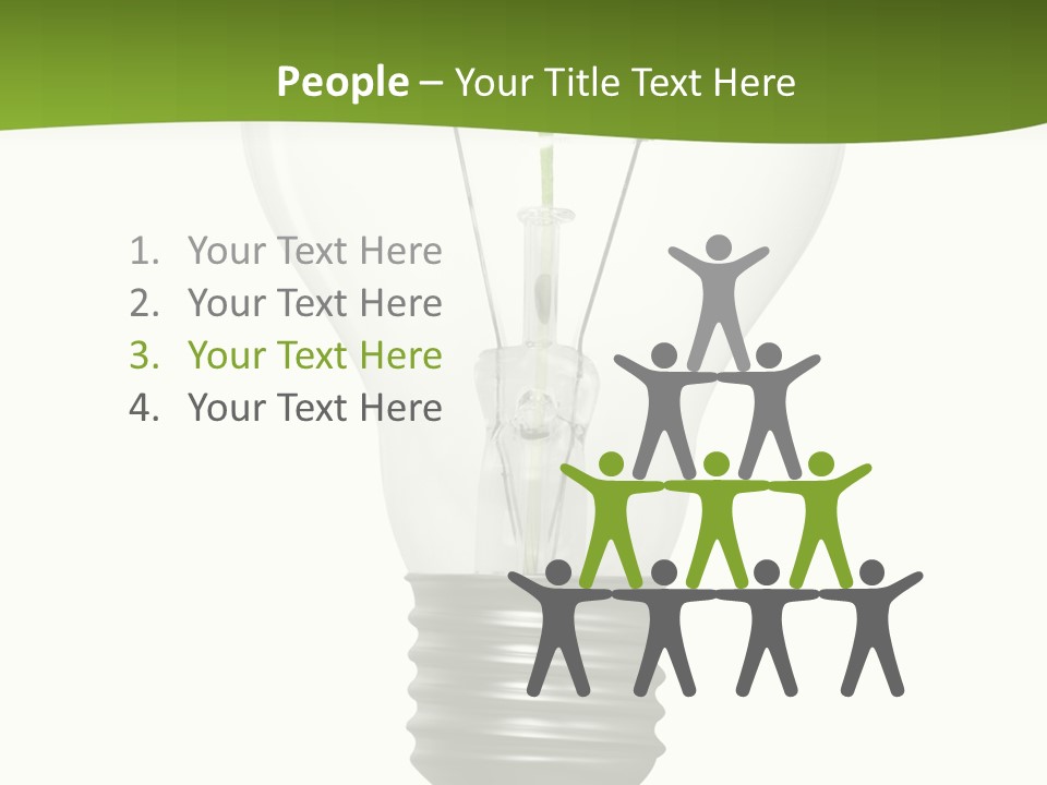 Concepts White Inspiration PowerPoint Template