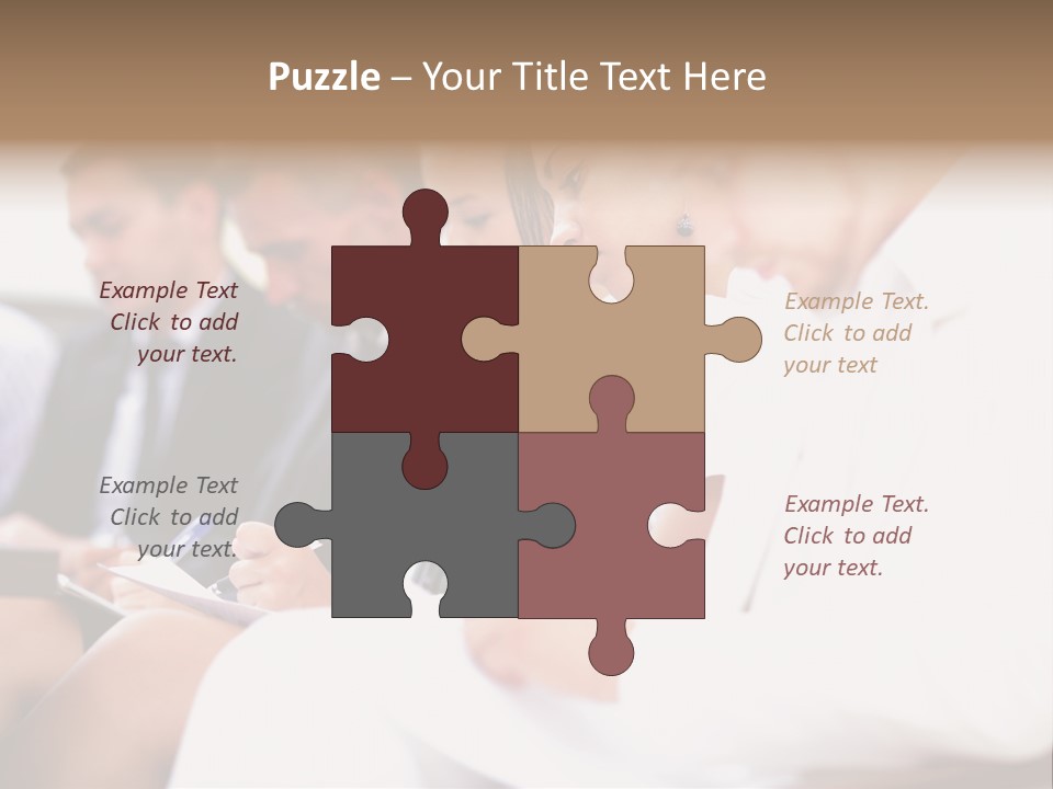 Portrait Together Women PowerPoint Template