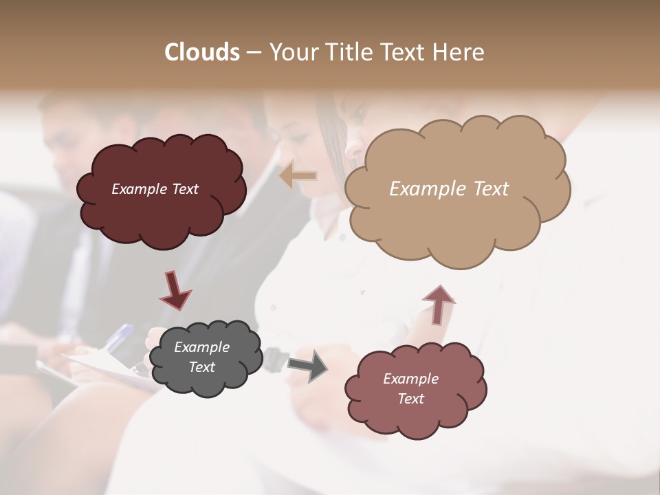 Portrait Together Women PowerPoint Template