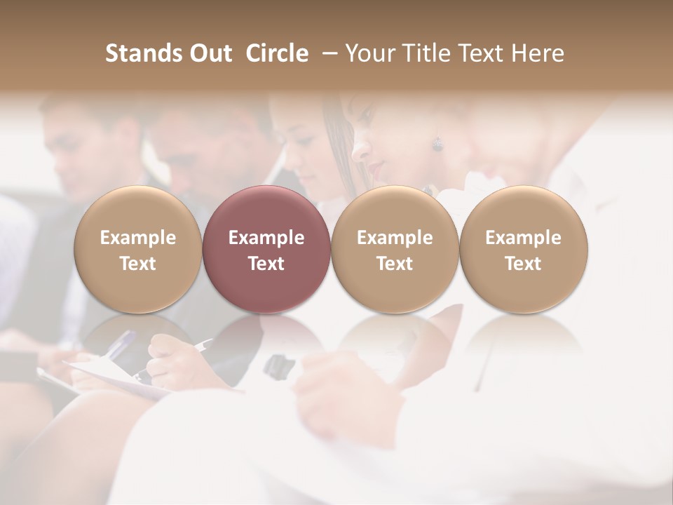 Portrait Together Women PowerPoint Template