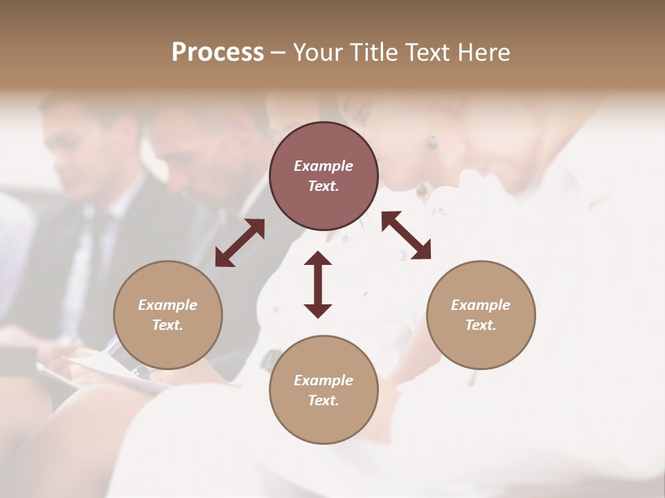 Portrait Together Women PowerPoint Template