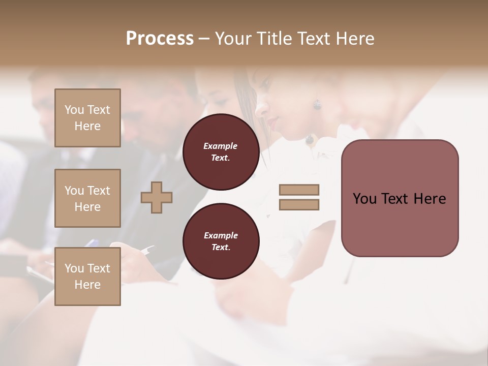Portrait Together Women PowerPoint Template