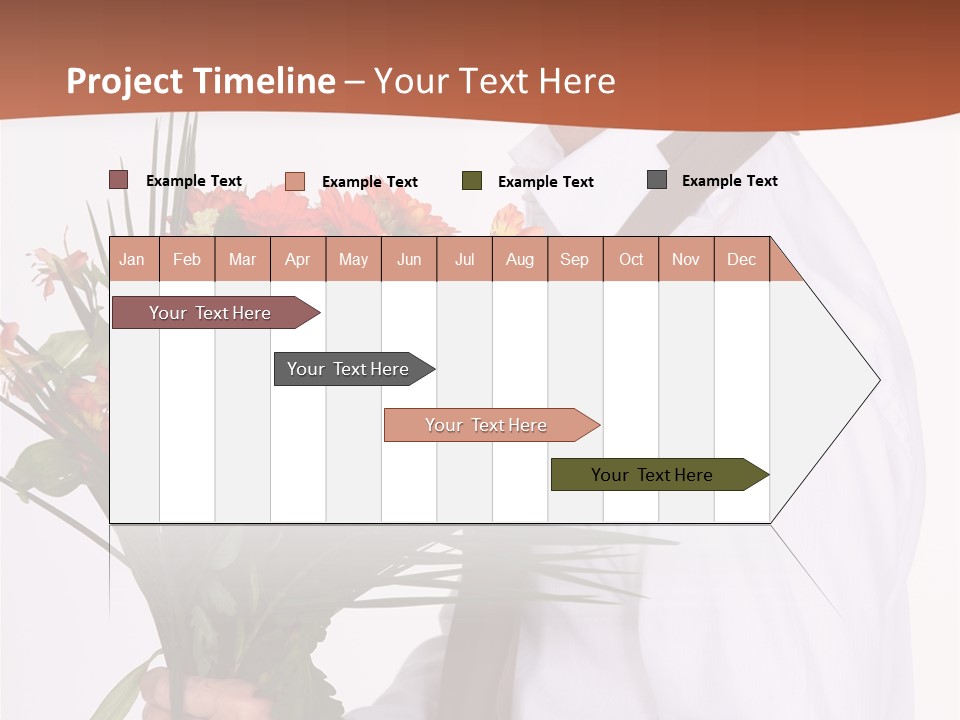 Bunch Isolated Male PowerPoint Template