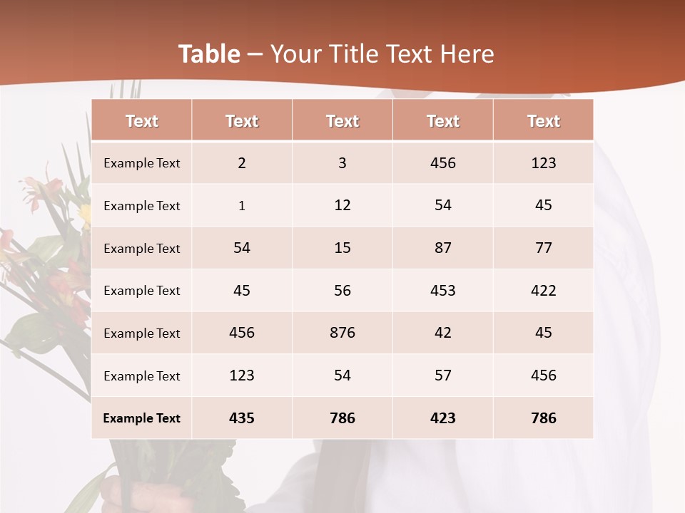 Bunch Isolated Male PowerPoint Template