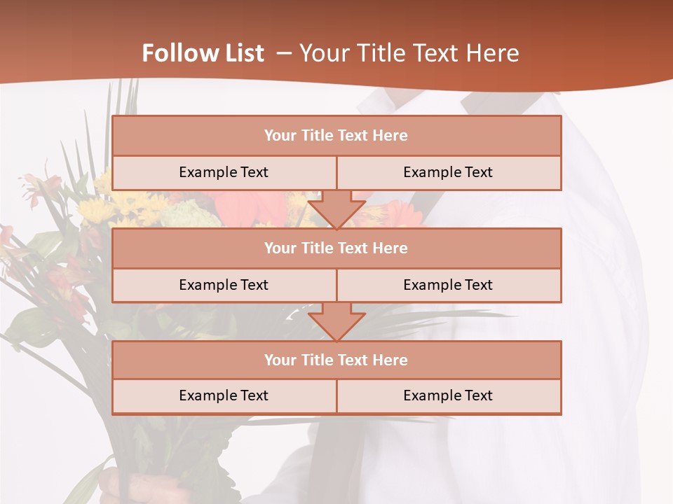 Bunch Isolated Male PowerPoint Template