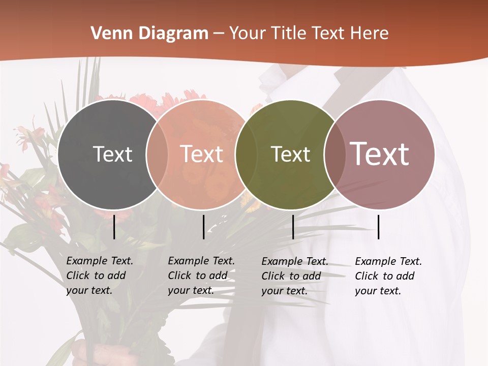 Bunch Isolated Male PowerPoint Template