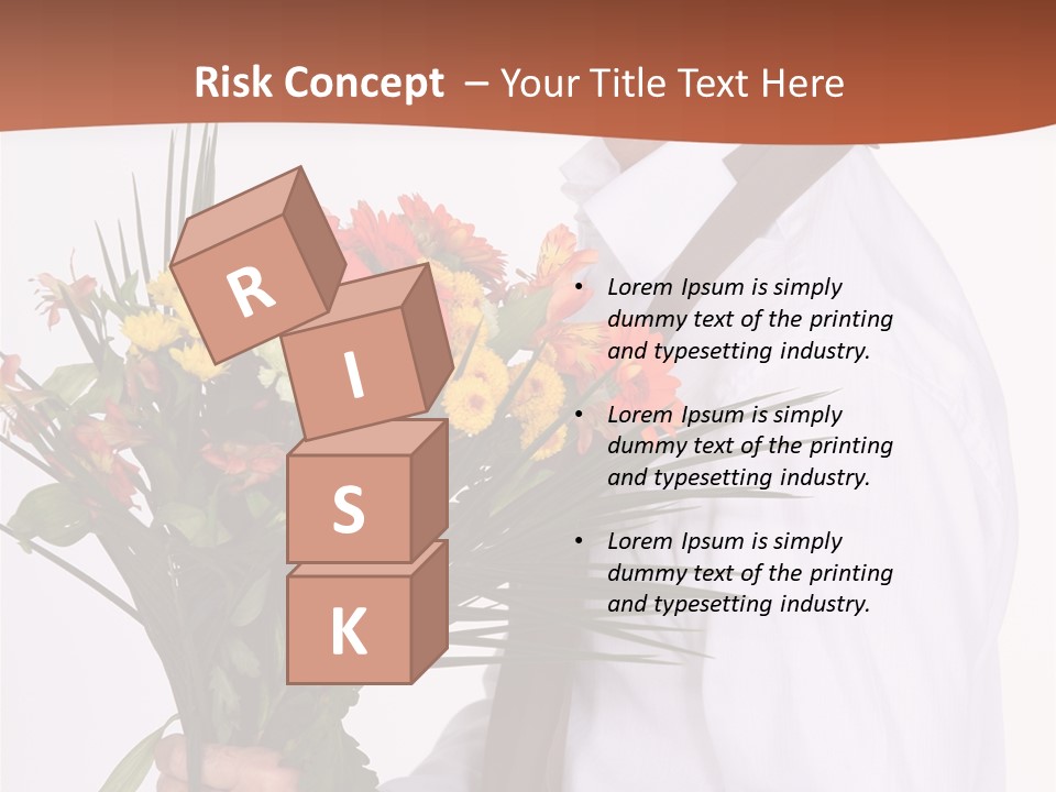 Bunch Isolated Male PowerPoint Template