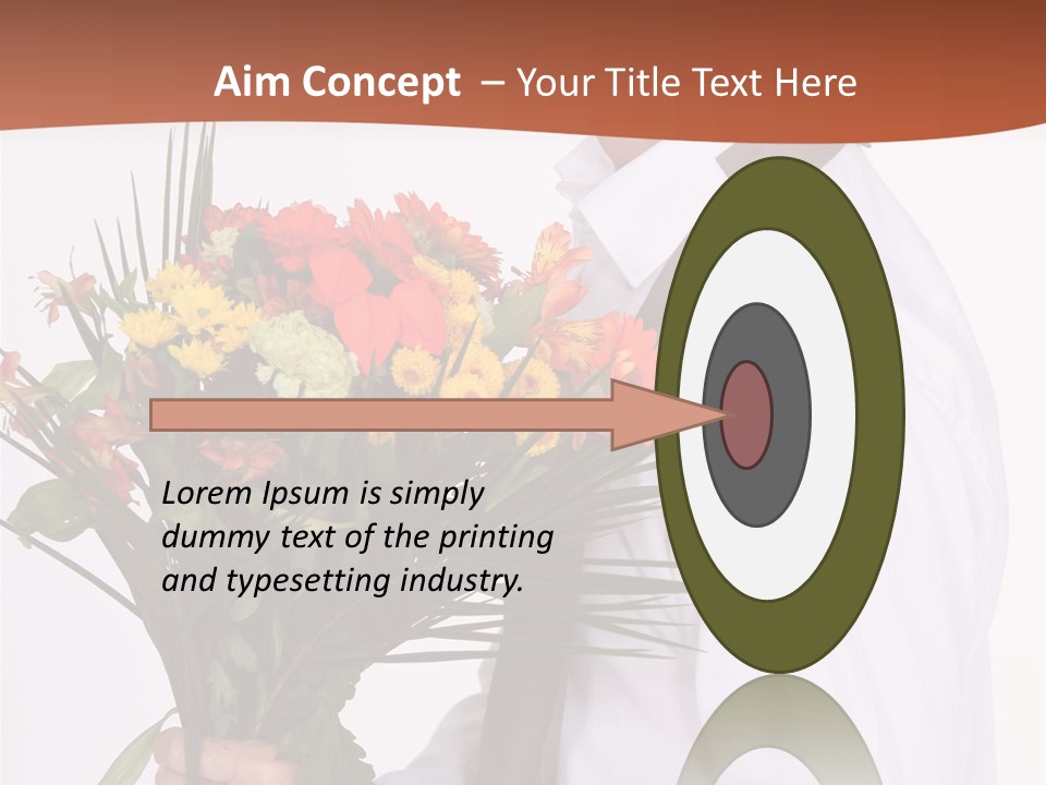 Bunch Isolated Male PowerPoint Template