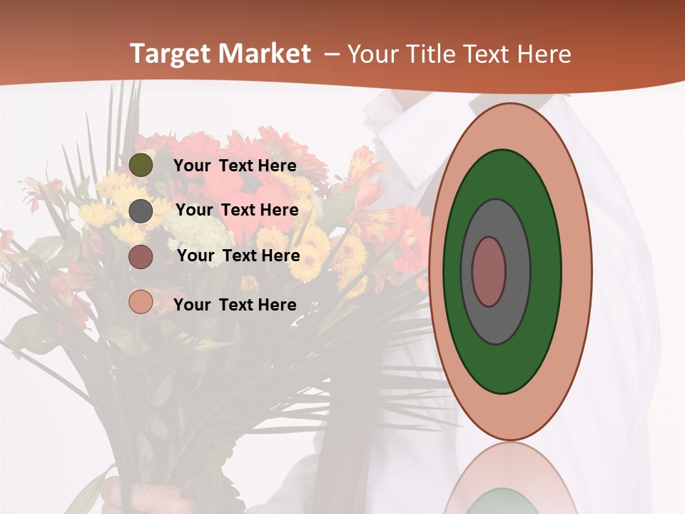 Bunch Isolated Male PowerPoint Template