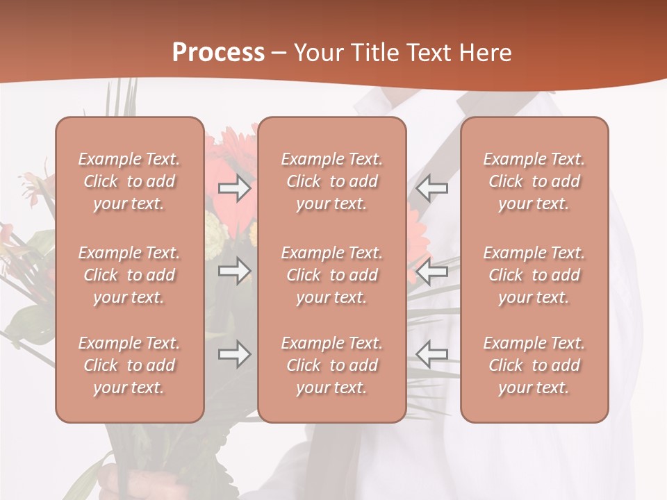 Bunch Isolated Male PowerPoint Template