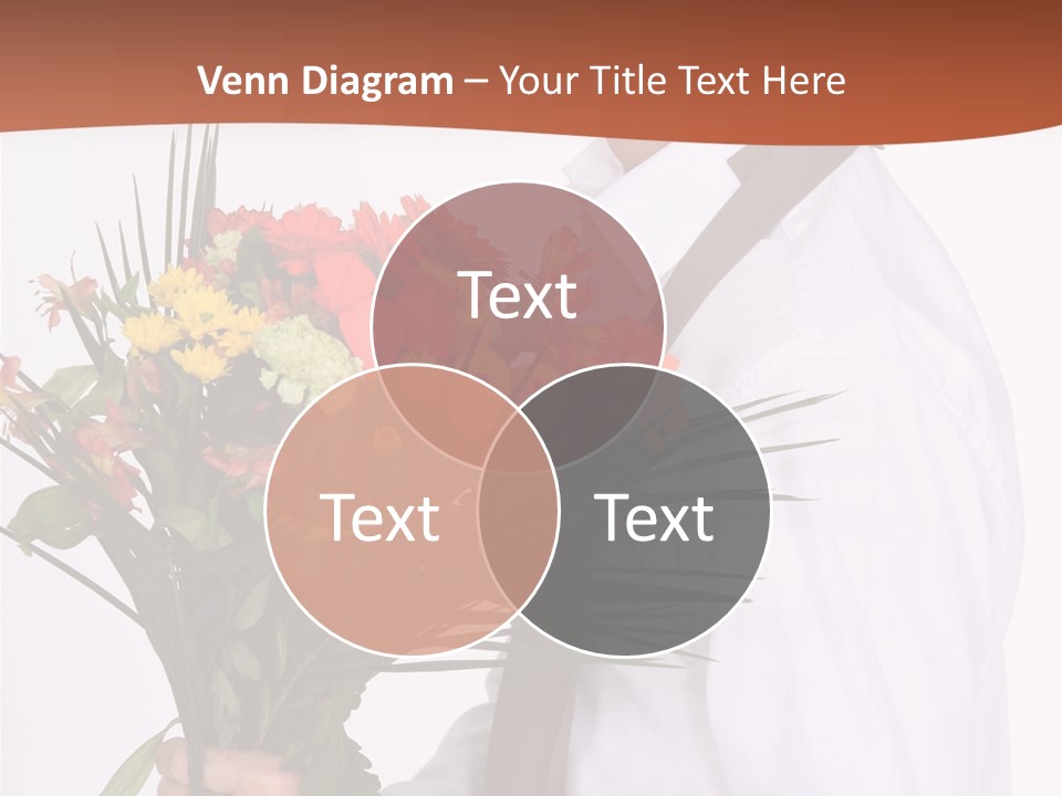 Bunch Isolated Male PowerPoint Template