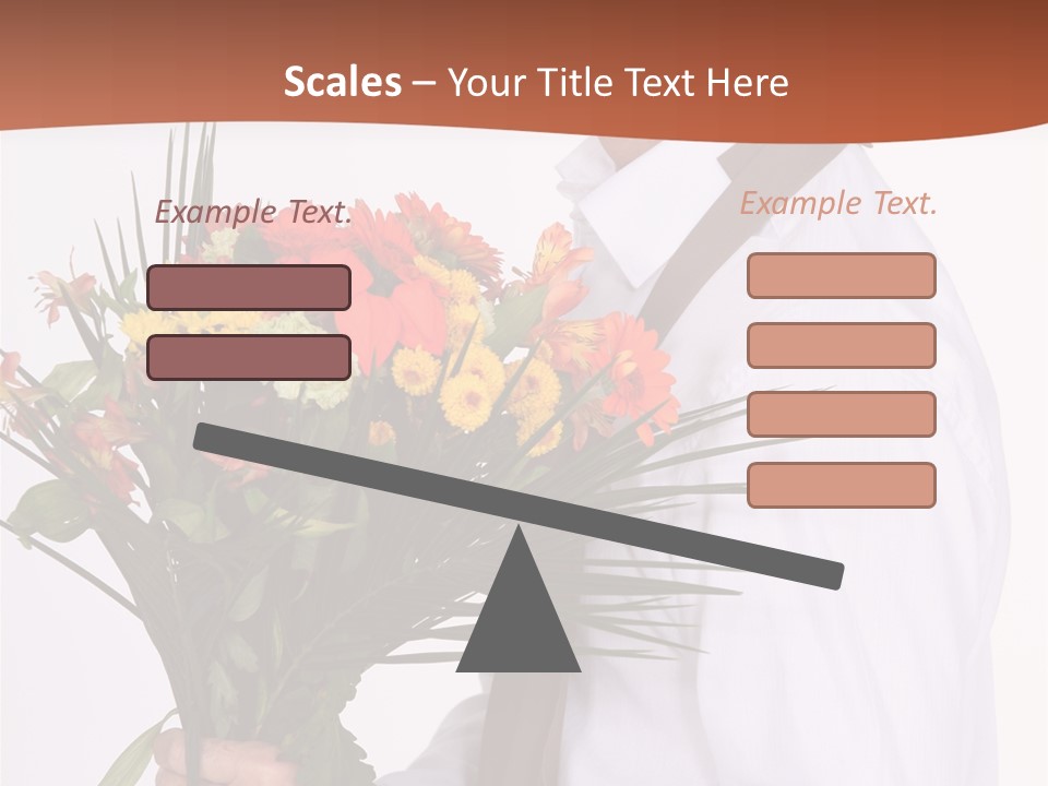 Bunch Isolated Male PowerPoint Template
