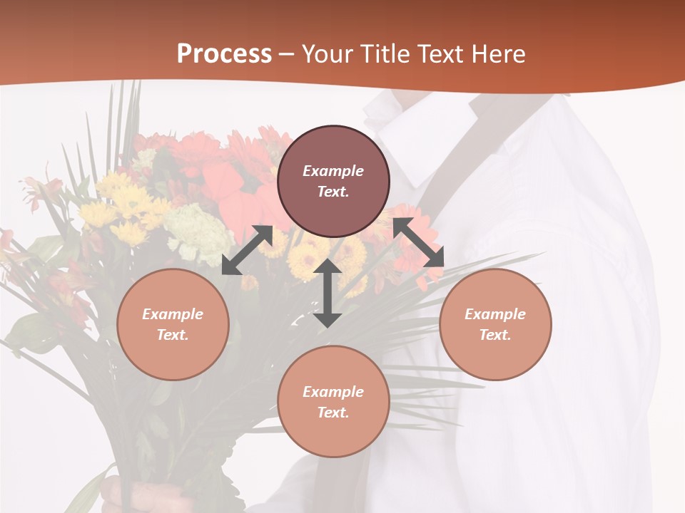 Bunch Isolated Male PowerPoint Template