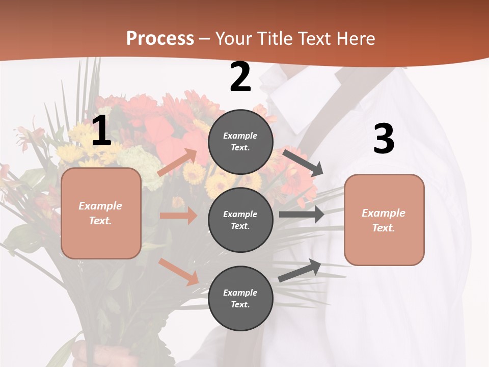 Bunch Isolated Male PowerPoint Template