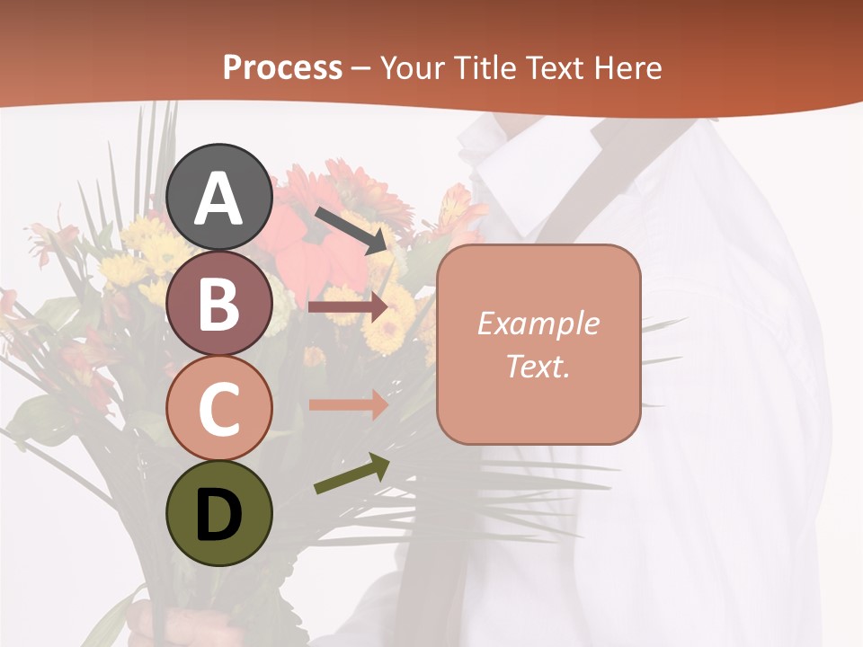 Bunch Isolated Male PowerPoint Template