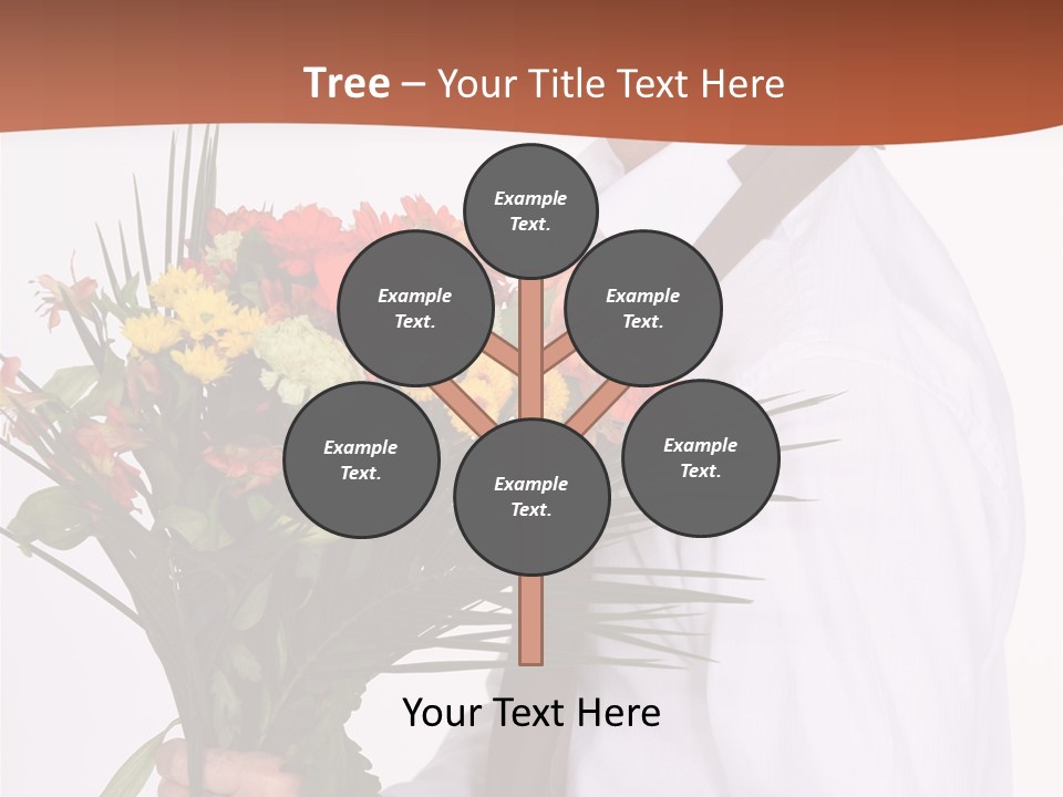 Bunch Isolated Male PowerPoint Template