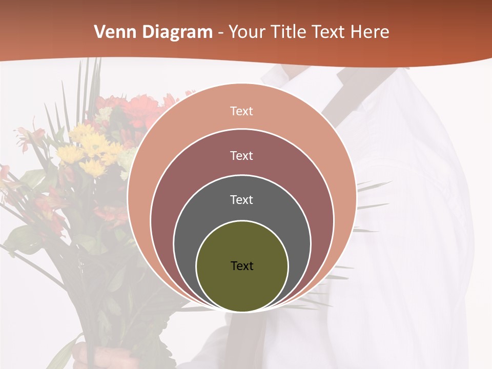 Bunch Isolated Male PowerPoint Template