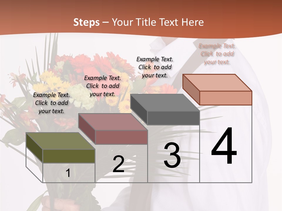 Bunch Isolated Male PowerPoint Template