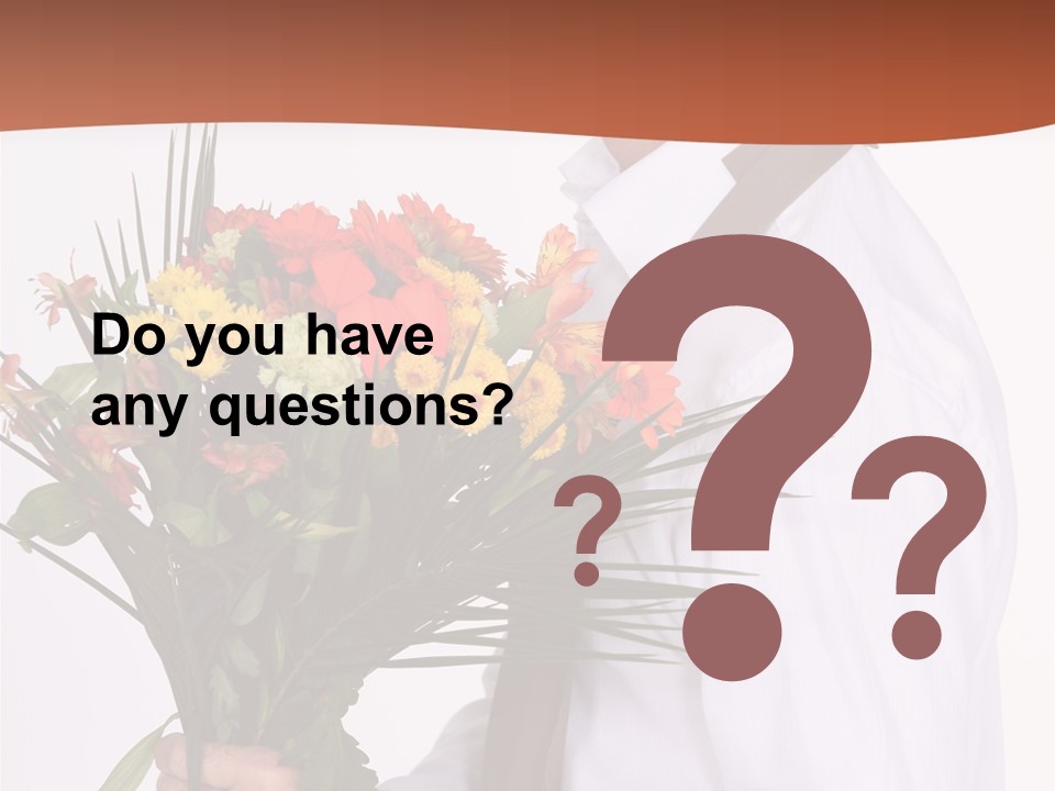 Bunch Isolated Male PowerPoint Template