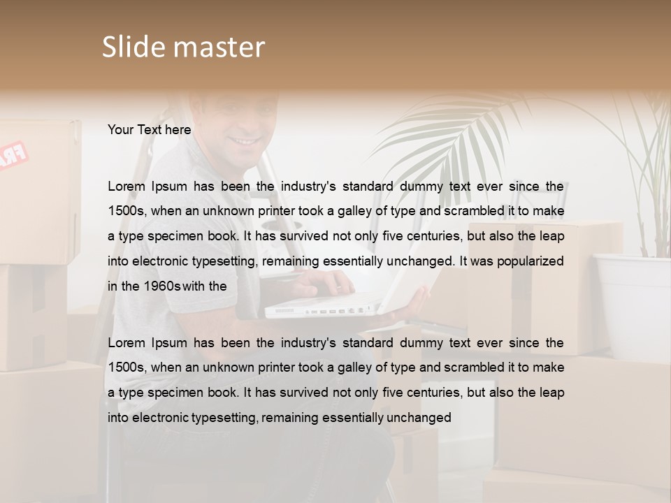 Flat Help Helpful PowerPoint Template