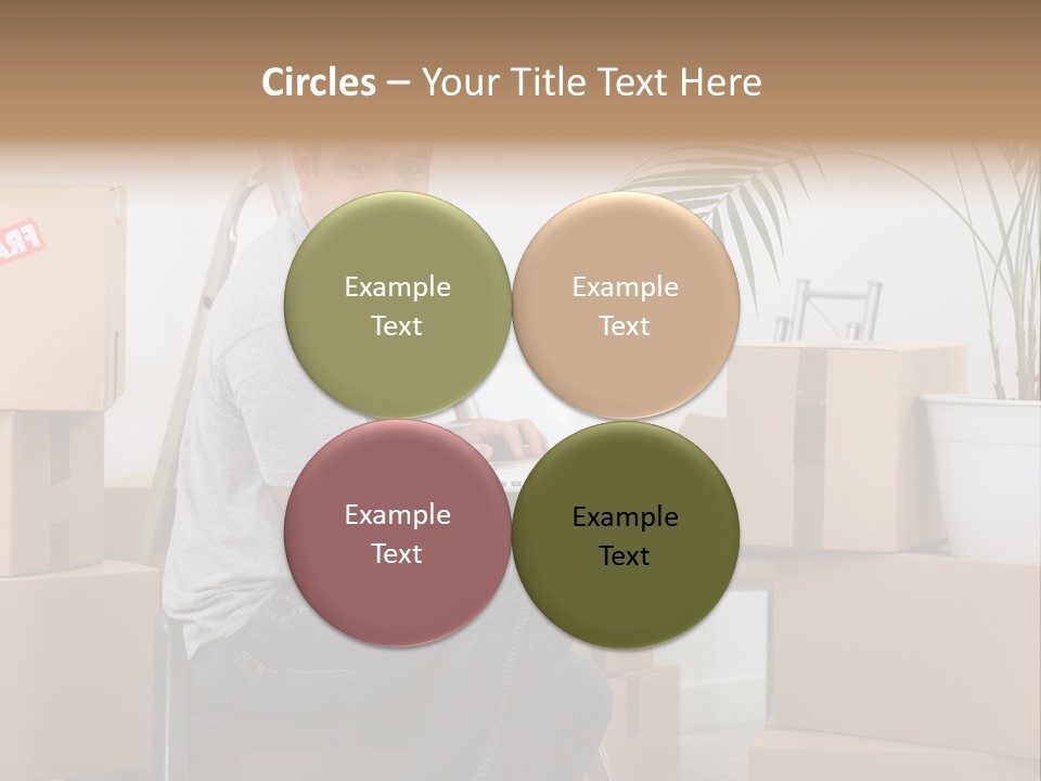 Flat Help Helpful PowerPoint Template