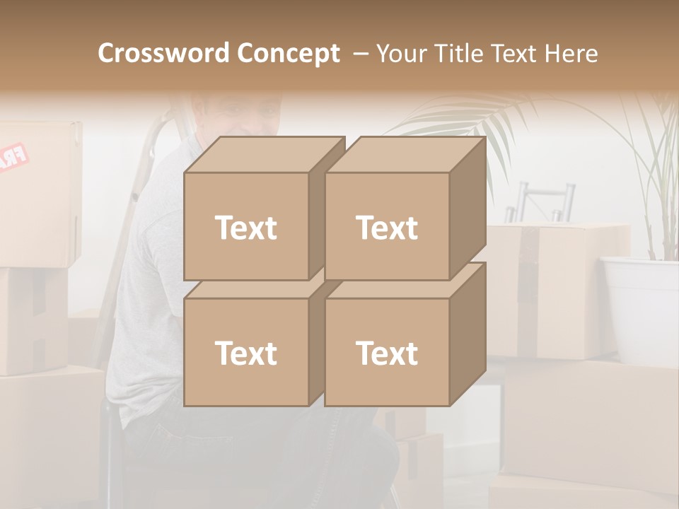 Flat Help Helpful PowerPoint Template