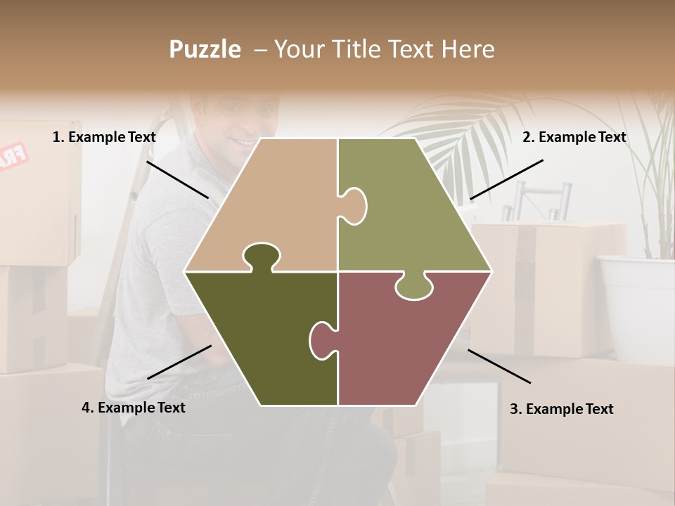 Flat Help Helpful PowerPoint Template