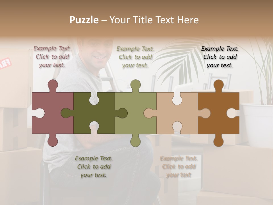 Flat Help Helpful PowerPoint Template