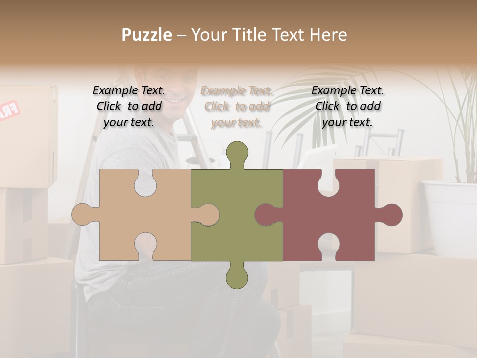 Flat Help Helpful PowerPoint Template