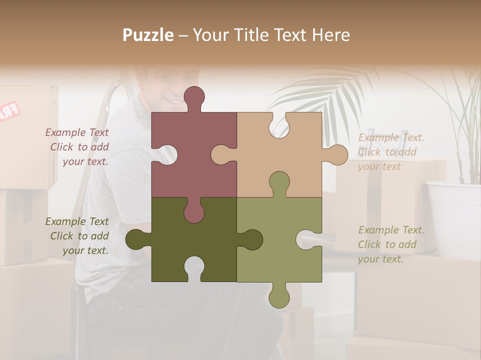 Flat Help Helpful PowerPoint Template