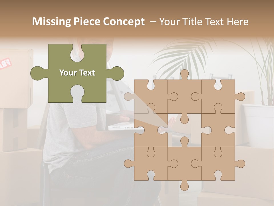 Flat Help Helpful PowerPoint Template